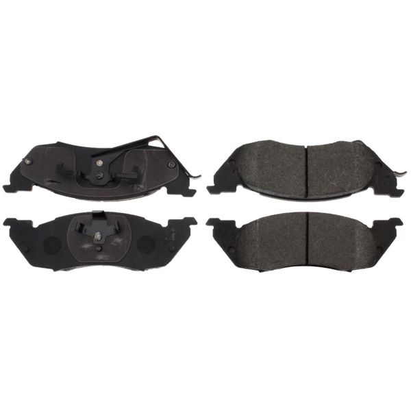 Centric Posi Quiet™ Semi-Metallic Front Disc Brake Pads 104.05291