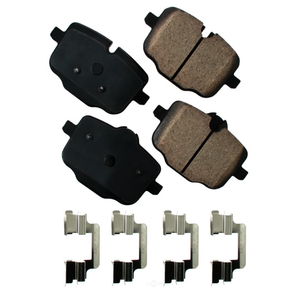 Akebono EURO™ Ultra-Premium Ceramic Rear Disc Brake Pads EUR1469