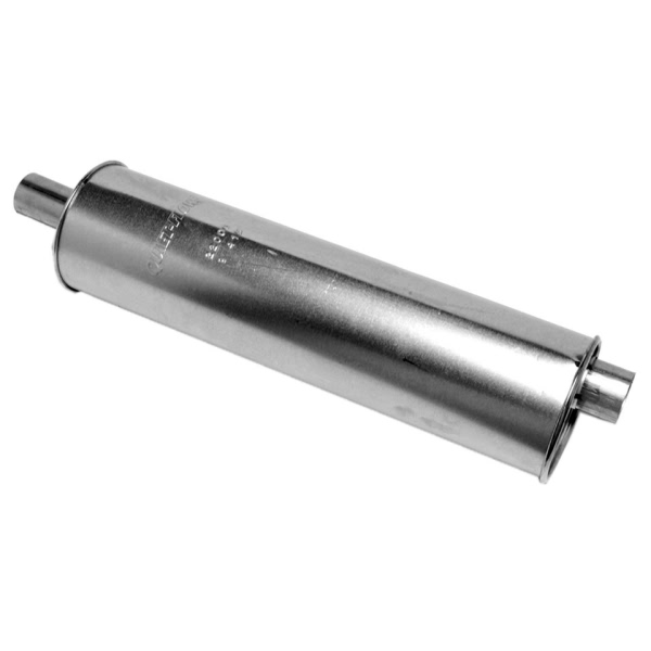 Walker Quiet Flow Stainless Steel Round Aluminized Exhaust Muffler 22000