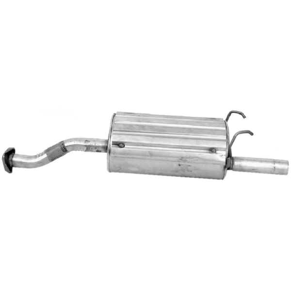 Walker Quiet Flow Stainless Steel Oval Aluminized Exhaust Muffler And Pipe Assembly 54559