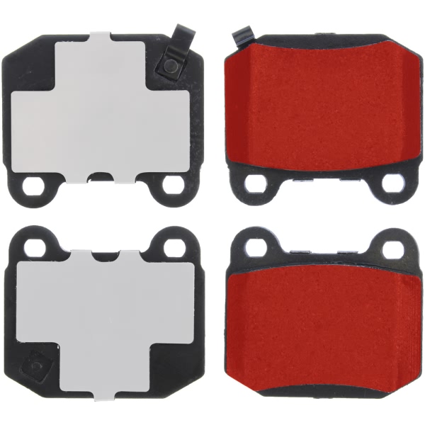 Centric Posi Quiet Pro™ Semi-Metallic Rear Disc Brake Pads 500.09610