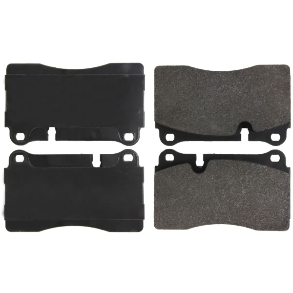 Centric Posi Quiet™ Semi-Metallic Brake Pads With Hardware 104.16000