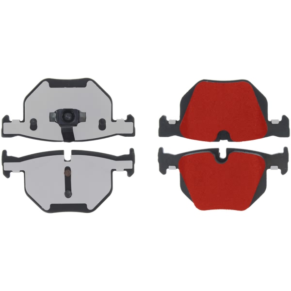 Centric Posi Quiet Pro™ Semi-Metallic Rear Disc Brake Pads 500.10420