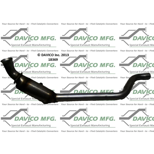 Davico Direct Fit Catalytic Converter and Pipe Assembly 18369