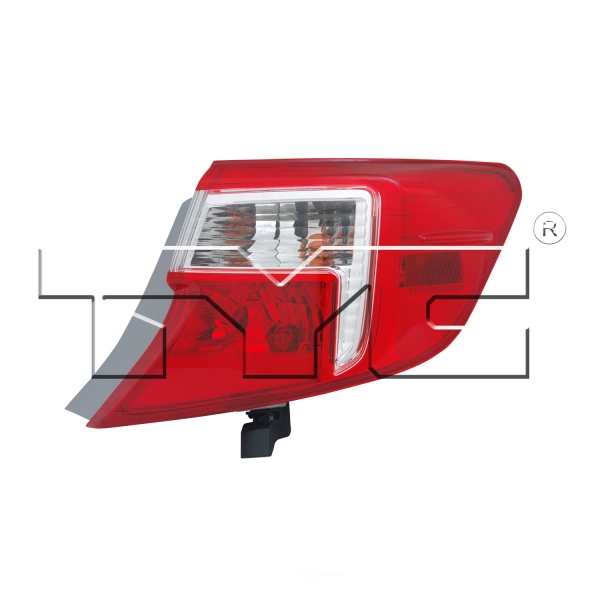 TYC Passenger Side Outer Replacement Tail Light 11-6411-00