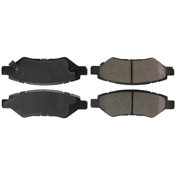 Centric Posi Quiet™ Ceramic Rear Disc Brake Pads 105.13370