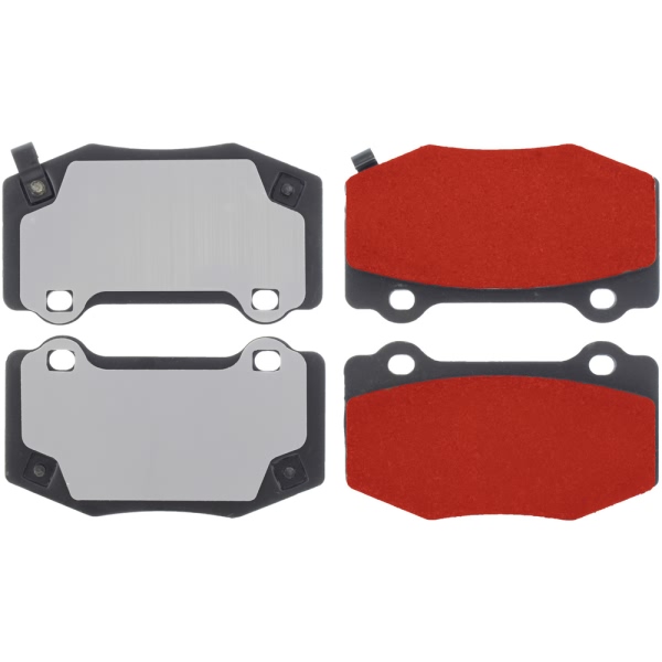 Centric Posi Quiet Pro™ Semi-Metallic Rear Disc Brake Pads 500.17180