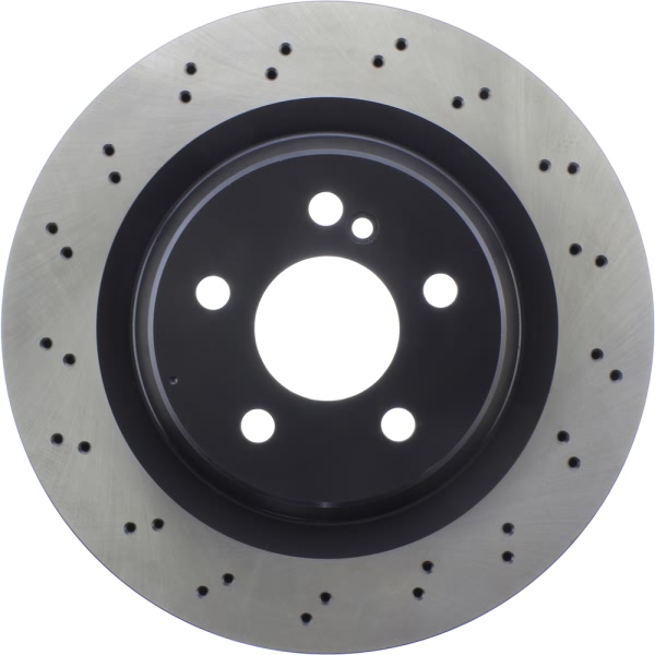 Centric SportStop Drilled 1-Piece Rear Brake Rotor 128.35077