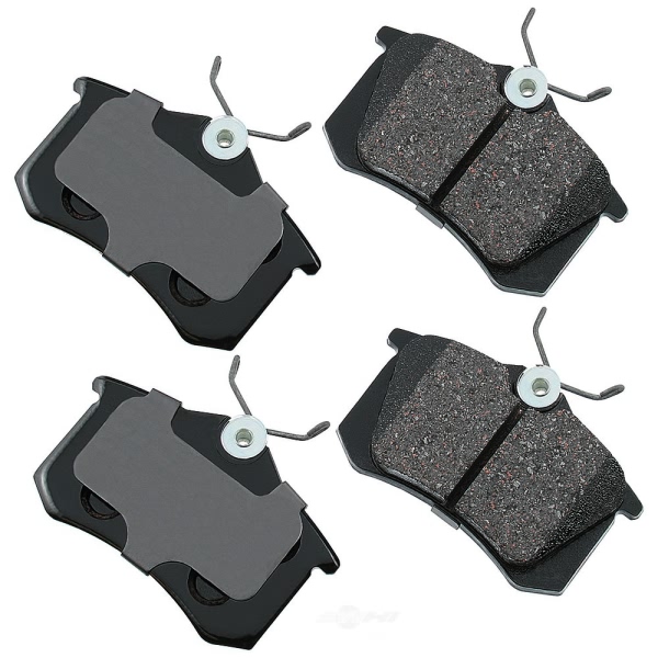 Akebono EURO™ Ultra-Premium Ceramic Rear Disc Brake Pads EUR340