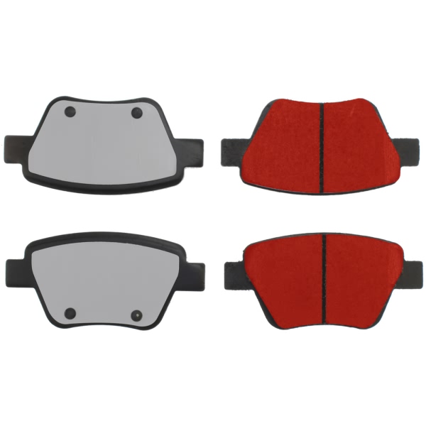 Centric Posi Quiet Pro™ Ceramic Rear Disc Brake Pads 500.14560