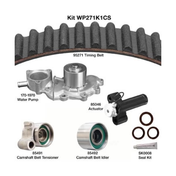 Dayco Timing Belt Kit With Water Pump WP271K1CS