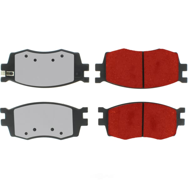 Centric Posi Quiet Pro™ Ceramic Front Disc Brake Pads 500.11560