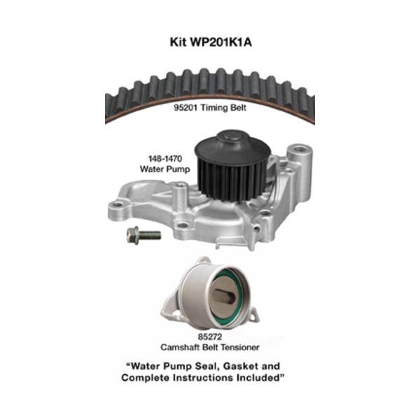 Dayco Timing Belt Kit With Water Pump WP201K1A