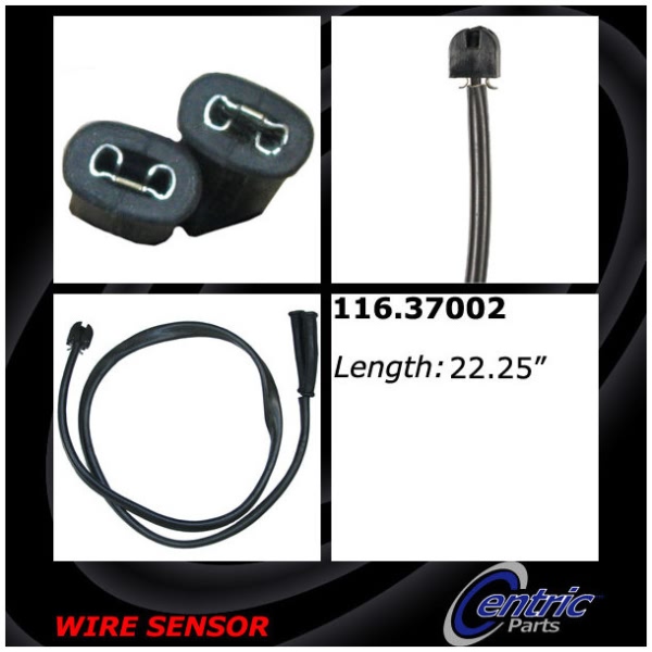 Centric Rear Brake Pad Sensor 116.37002