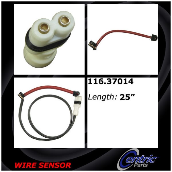 Centric Rear Brake Pad Sensor 116.37014