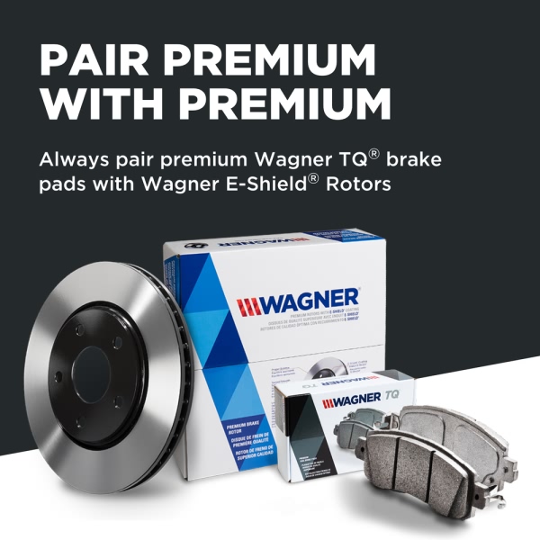 Wagner ThermoQuiet Semi-Metallic Disc Brake Pad Set MX634