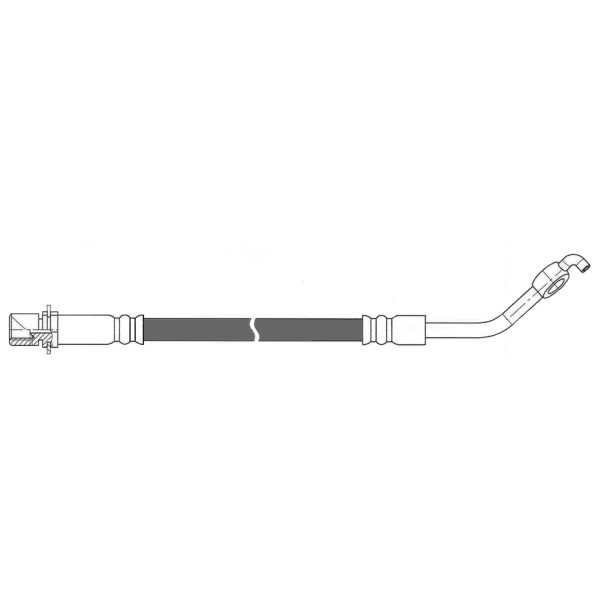 Centric Brake Hose 150.44157