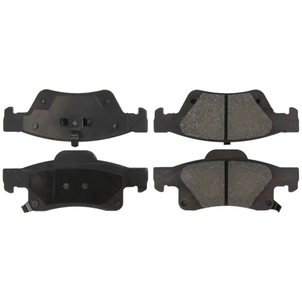 Centric Premium™ Semi-Metallic Brake Pads With Shims And Hardware 300.14980