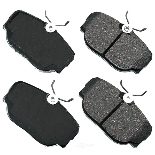 Akebono EURO™ Ultra-Premium Ceramic Front Disc Brake Pads EUR493