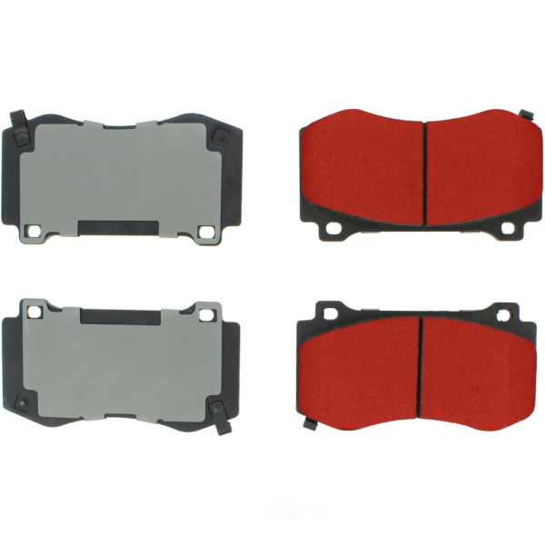 Centric Posi Quiet Pro™ Semi-Metallic Front Disc Brake Pads 500.11490