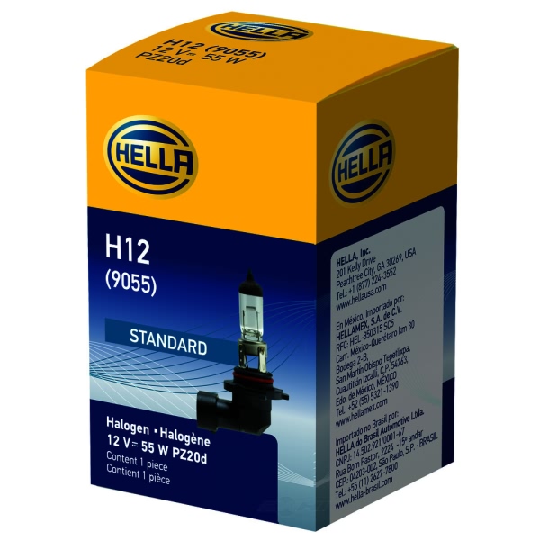 Hella H12 Standard Series Halogen Light Bulb H12