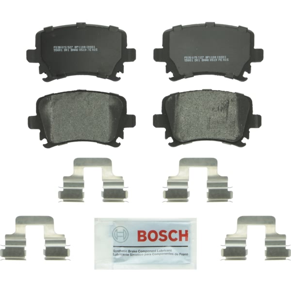 Bosch QuietCast™ Premium Organic Rear Disc Brake Pads BP1108