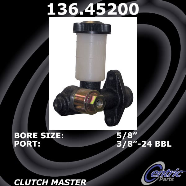 Centric Premium Clutch Master Cylinder 136.45200