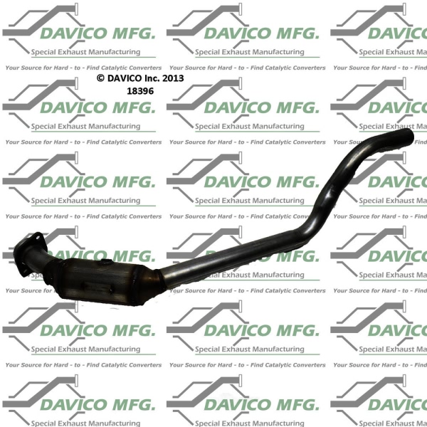 Davico Direct Fit Catalytic Converter and Pipe Assembly 18396