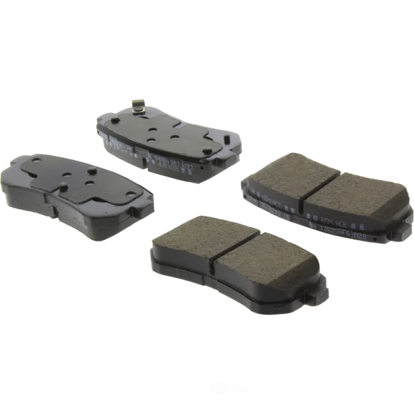 Centric Posi Quiet™ Ceramic Rear Disc Brake Pads 105.18290