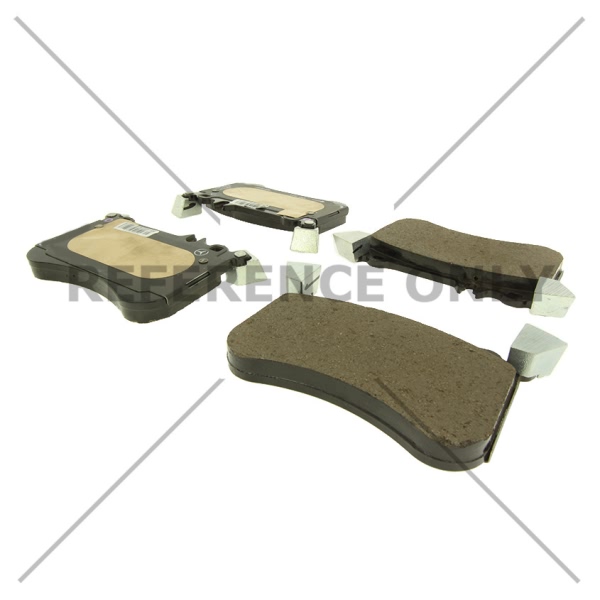 Centric Posi Quiet™ Semi-Metallic Front Disc Brake Pads 104.16340