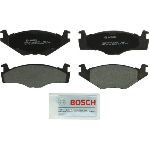 Bosch QuietCast™ Premium Organic Front Disc Brake Pads BP569