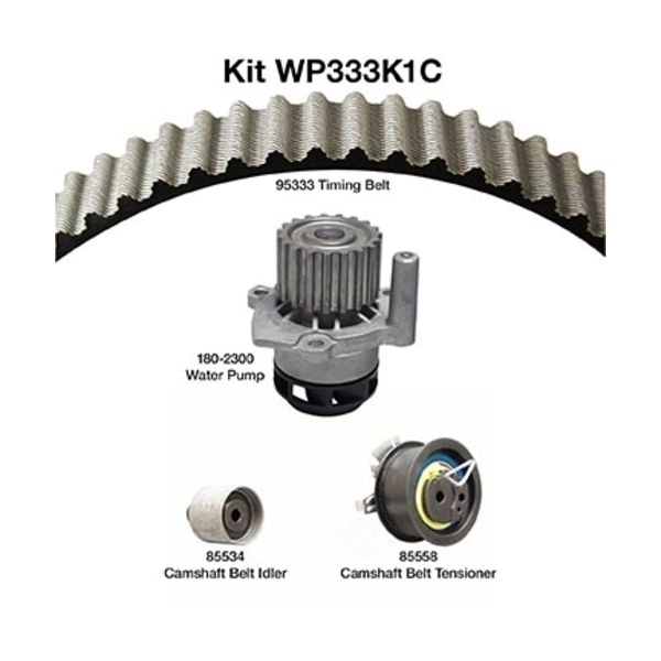 Dayco Timing Belt Kit With Water Pump WP333K1C