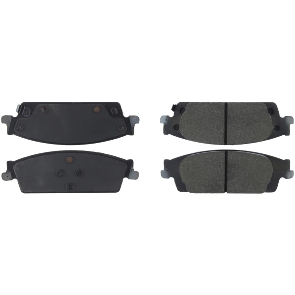 Centric Premium™ Semi-Metallic Brake Pads With Shims And Hardware 300.17070