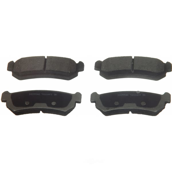 Wagner ThermoQuiet Ceramic Disc Brake Pad Set PD1036