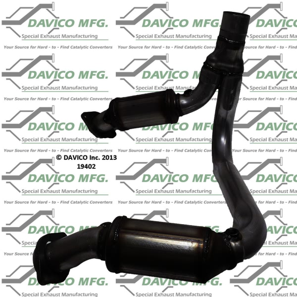 Davico Direct Fit Catalytic Converter and Pipe Assembly 19402