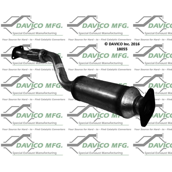 Davico Direct Fit Catalytic Converter and Pipe Assembly 18055