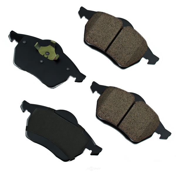 Akebono EURO™ Ultra-Premium Ceramic Front Disc Brake Pads EUR836