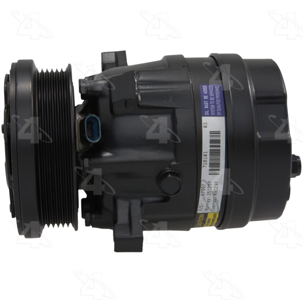 Four Seasons Remanufactured A C Compressor With Clutch 57997