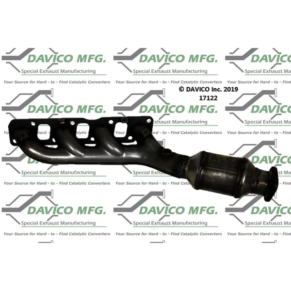 Davico Exhaust Manifold with Integrated Catalytic Converter 17122