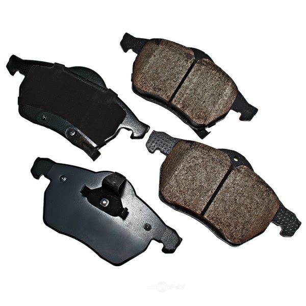 Akebono EURO™ Ultra-Premium Ceramic Front Disc Brake Pads EUR819