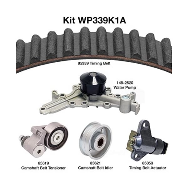 Dayco Timing Belt Kit With Water Pump WP339K1A