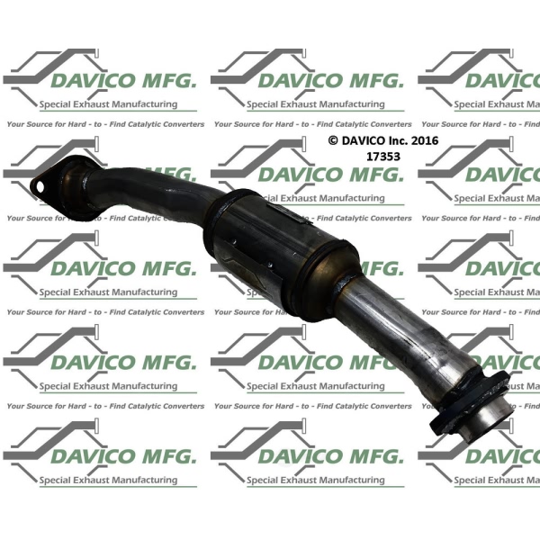 Davico Direct Fit Catalytic Converter and Pipe Assembly 17353