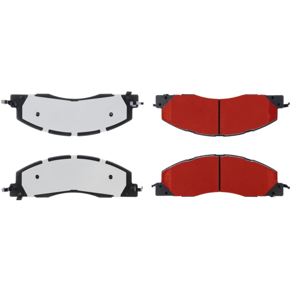 Centric Posi Quiet Pro™ Semi-Metallic Front Disc Brake Pads 500.13990