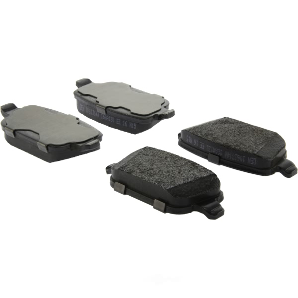 Centric Posi Quiet™ Extended Wear Semi-Metallic Rear Disc Brake Pads 106.13140