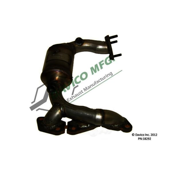 Davico Exhaust Manifold with Integrated Catalytic Converter 18292