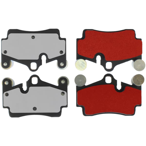 Centric Posi Quiet Pro™ Semi-Metallic Rear Disc Brake Pads 500.09780