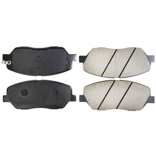 Centric Posi Quiet™ Ceramic Front Disc Brake Pads 105.13850