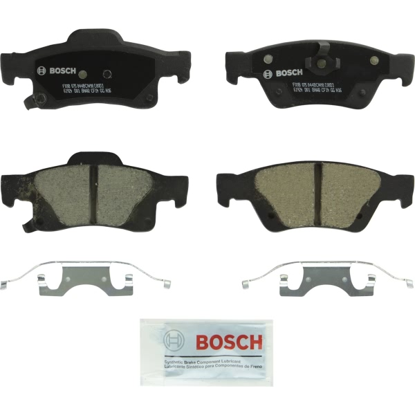 Bosch QuietCast™ Premium Ceramic Rear Disc Brake Pads BC1498