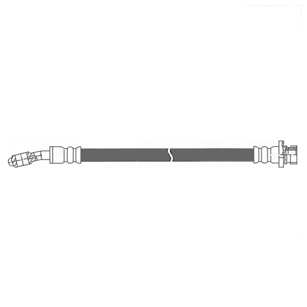 Centric Rear Passenger Side Brake Hose 150.51335