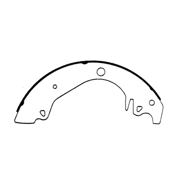 Centric Premium Rear Drum Brake Shoes 111.06230